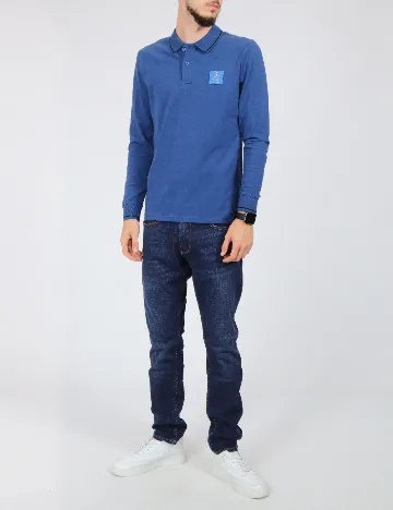Bluza Armani Exchange, albastru Albastru