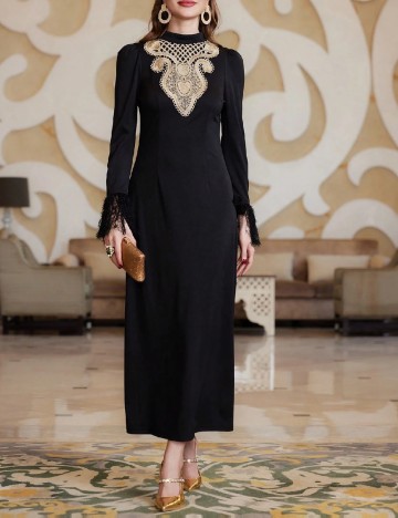 Rochie lunga SHEIN, negru