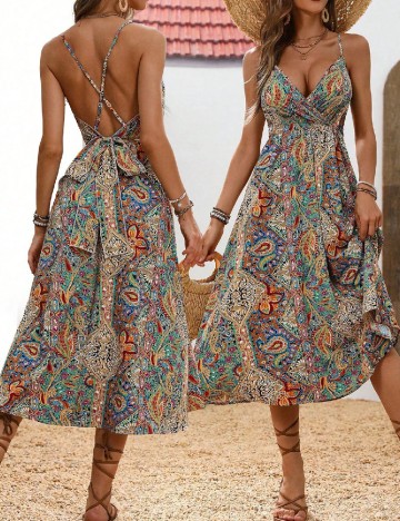 Rochie medie SHEIN, mix culori