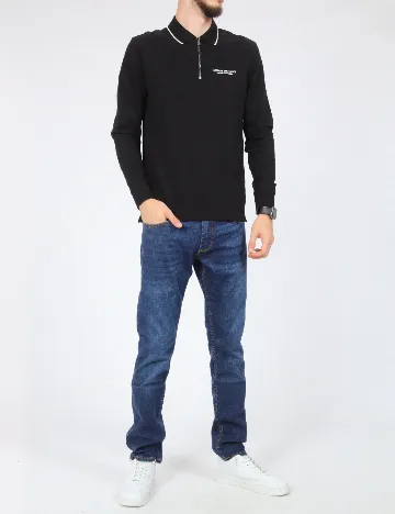 Bluza Armani Exchange, negru Negru