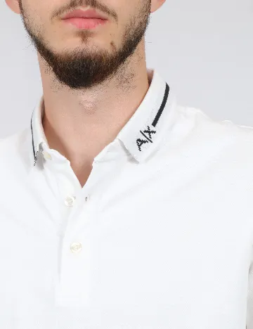 Bluza Armani Exchange, alb Alb