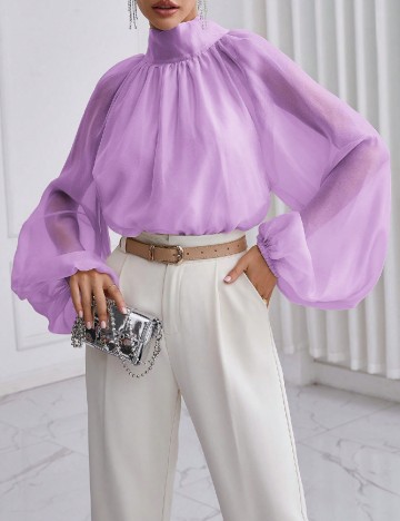 Bluza SHEIN, lila