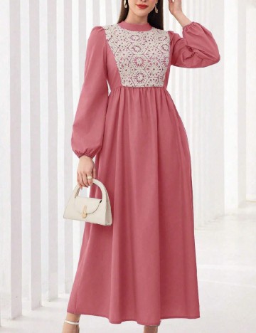 Rochie lunga SHEIN, roz