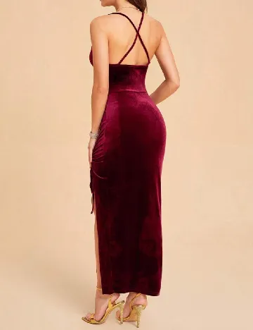 Rochie lunga SHEIN, visiniu Rosu