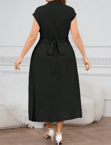 Rochie lunga SHEIN CURVE, negru Negru