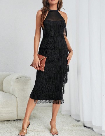Rochie medie SHEIN, negru