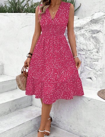 Rochie medie SHEIN, roz