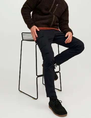 Pantaloni Jack&Jones, negru Negru