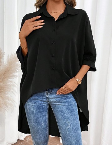 Camasa SHEIN, negru