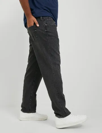 Blugi Jack&Jones Plus Size Men, negru Negru