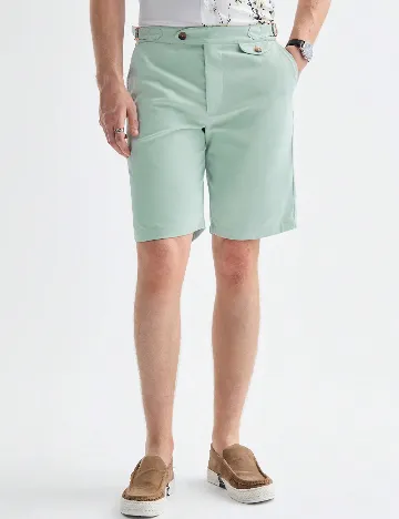 Pantaloni scurti SHEIN, verde Verde