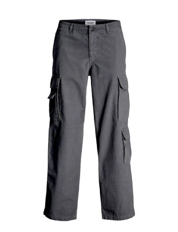 Pantaloni Jack&Jones, gri petrol