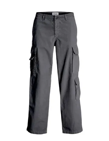 Pantaloni Jack&Jones, gri petrol Gri