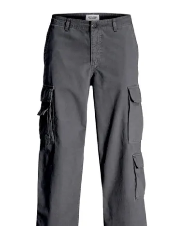 Pantaloni Jack&Jones, gri petrol Gri
