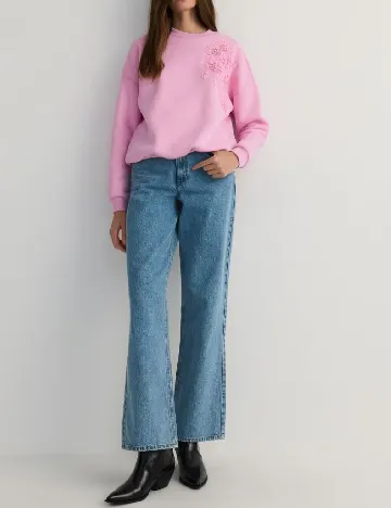 Bluza Reserved, roz Roz