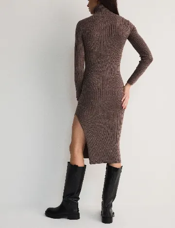 Rochie medie Reserved, maro Maro