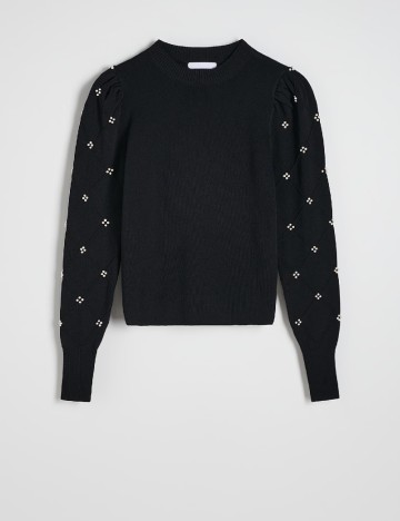 Bluza Reserved, negru