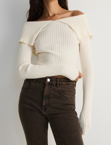 Bluza Reserved, ecru