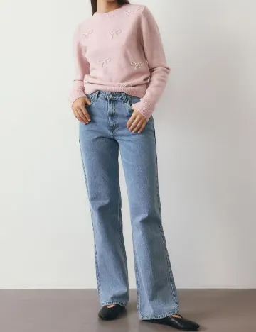 Bluza Reserved, roz Roz