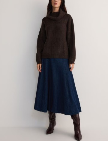 Pulover Oversize Reserved, maro