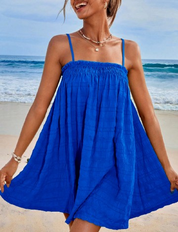 Rochie scurta SHEIN, albastru