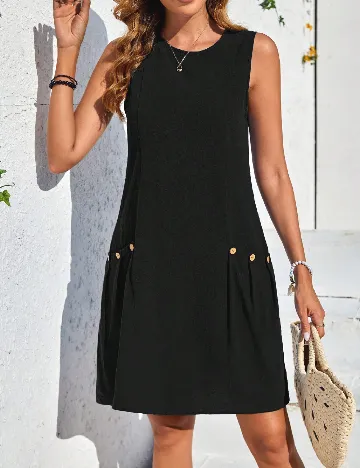 Rochie scurta SHEIN, negru Negru