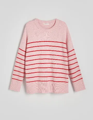 Bluza Reserved, roz Roz
