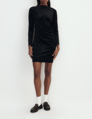 Rochie scurta Reserved, negru