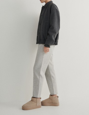 Pantaloni Reserved, gri