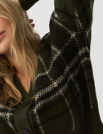 Cardigan Reserved, verde