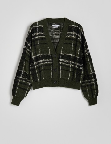 Cardigan Reserved, verde