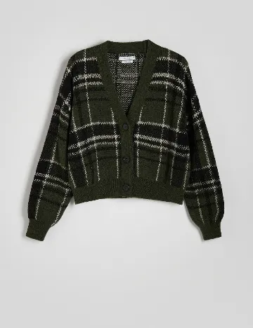 Cardigan Reserved, verde Verde