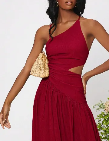 Rochie lunga SHEIN, rosu Rosu