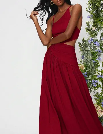 Rochie lunga SHEIN, rosu Rosu