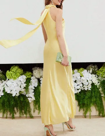 Rochie lunga MOTF, galben Galben