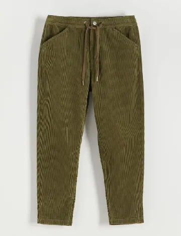 Pantaloni Reserved, verde Verde