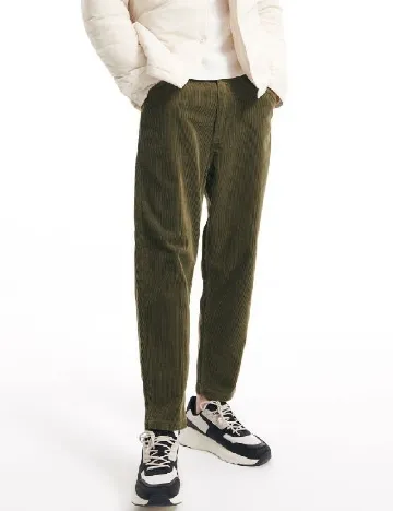 Pantaloni Reserved, verde Verde