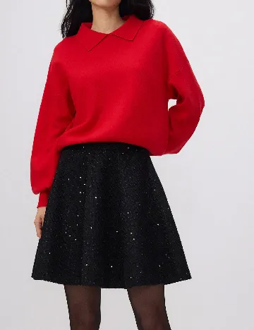 Bluza Reserved, rosu Rosu