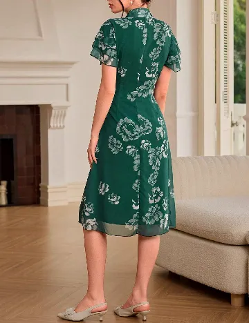 Rochie medie SHEIN, verde Verde