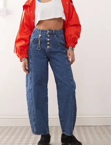 Blugi ASOS, albastru Albastru