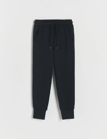 Pantaloni Reserved, negru