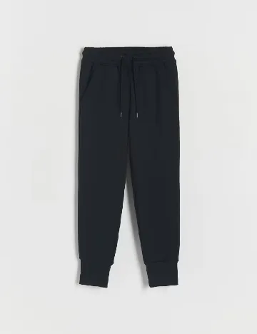 Pantaloni Reserved, negru Negru