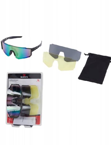 Ochelari de ciclism Walfort, negru