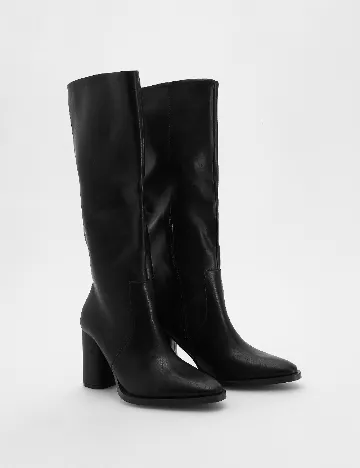 Cizme Reserved, negru Negru