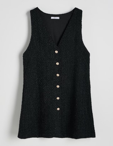 Rochie scurta Reserved, negru