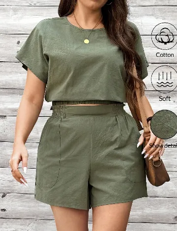 Compleu Emery Rose Curve, verde Verde