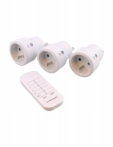 Set prize wireless 3 bucati Smartwares, alb Alb