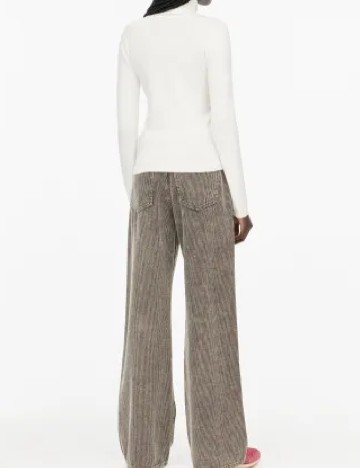 Bluza Pull&Bear, ecru