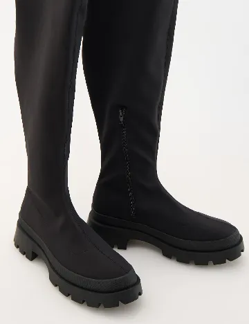 Cizme Reserved, negru Negru