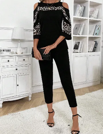 Compleu SHEIN, negru Negru